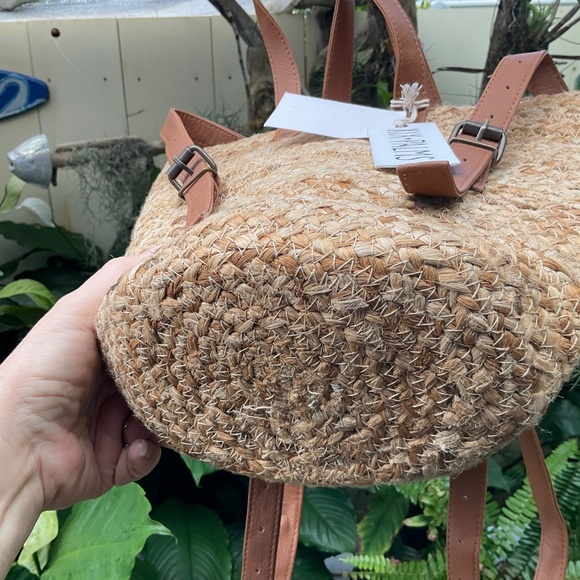 XIX Palms Woven Insulated Backpack NWT - Picture 7 of 7